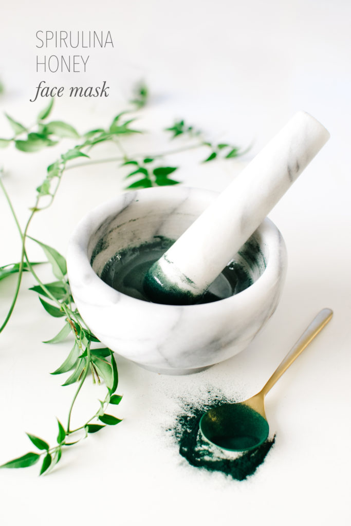 anti aging 2 spirulina faec mask kaleandcaramel