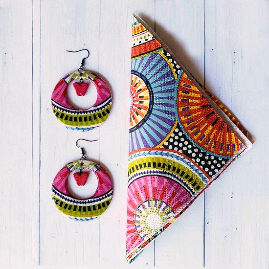 Upgrade Your Jewelry With 13 Unique DIY Earrings 13 earrings diy napkin earrings whimziville