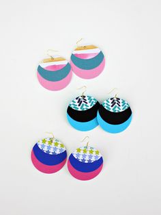 earrings diy paper whitehousecrafts