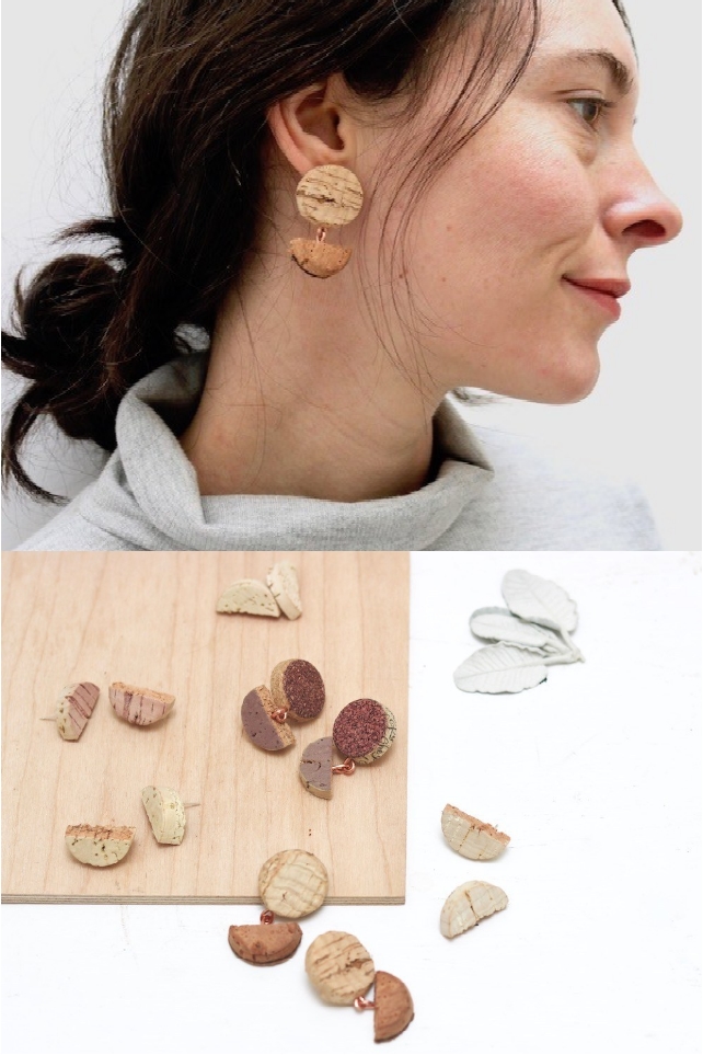 earrings diy salvageandstitch diy wine cork earring