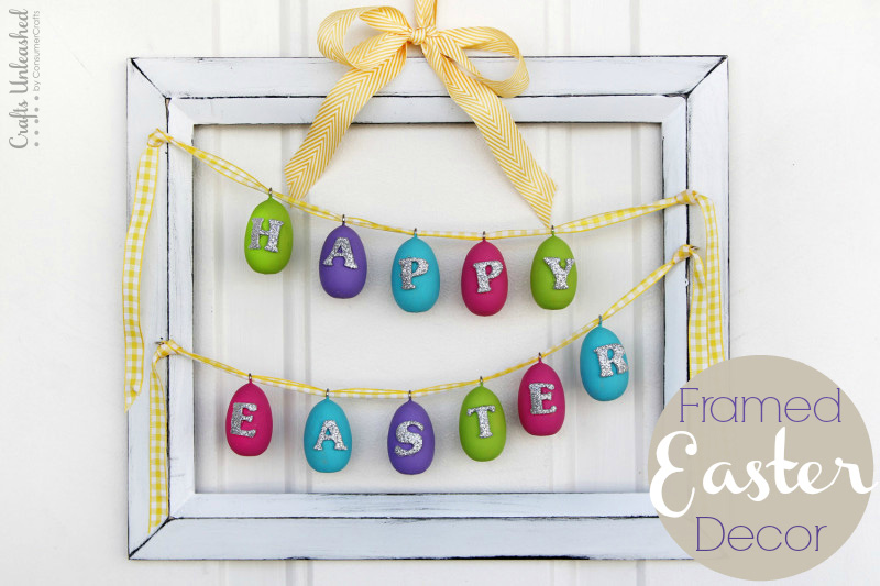 easter decor easter frame blog.consumercrafts