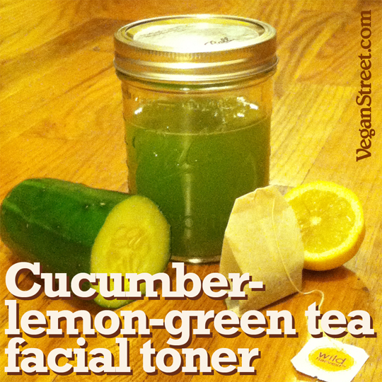 facial toner cucumber veganstreet. cucumberlemongreenteafacialtoner