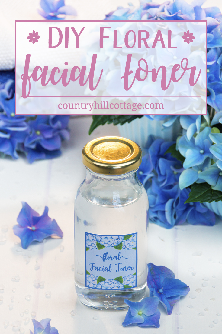 facial toner floral countryhillcottage