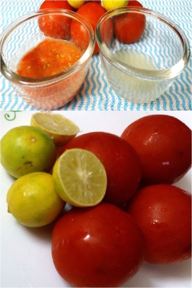 facial toner tomato exfoliate and brighten glossypolish