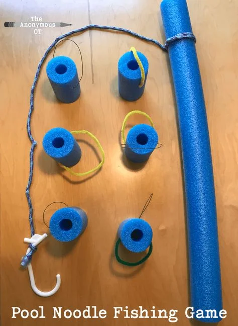 pool noodle diy fishing game theanonymousot