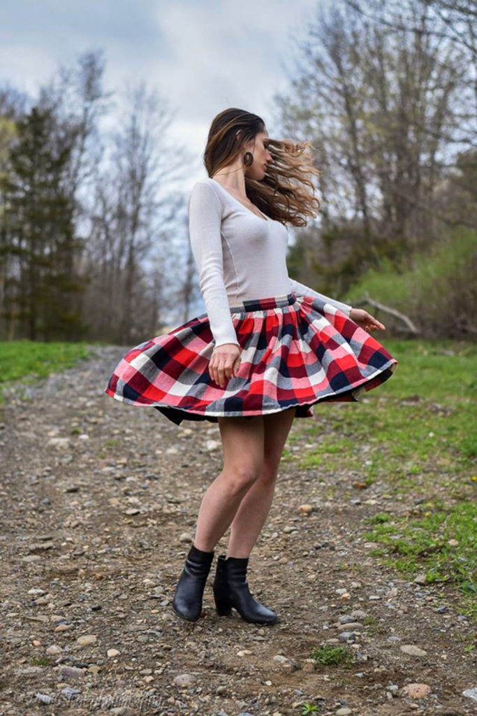 15 Easy Skirts To Sew For Spring And Summer 1 skirt diy sewingdaydreams diy classy plaid gathered skirt