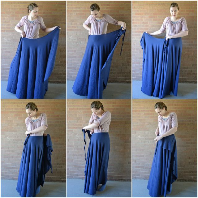 15 Easy Skirts To Sew For Spring And Summer 7 skirt diy wrap maxi skirt carolinehulse