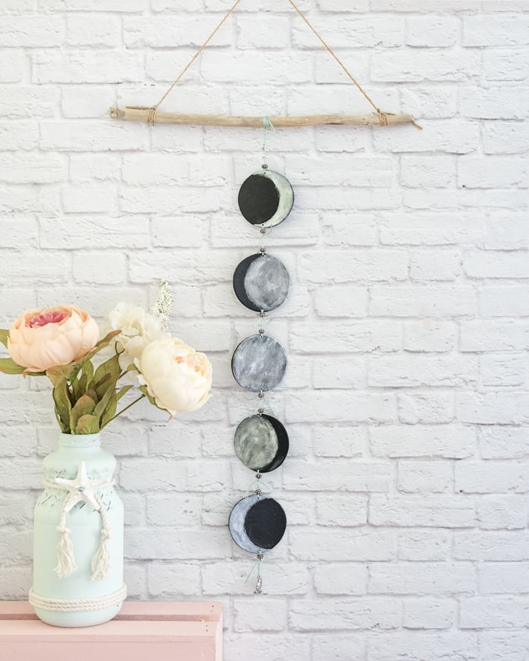 wall hanging moon phase natashalh