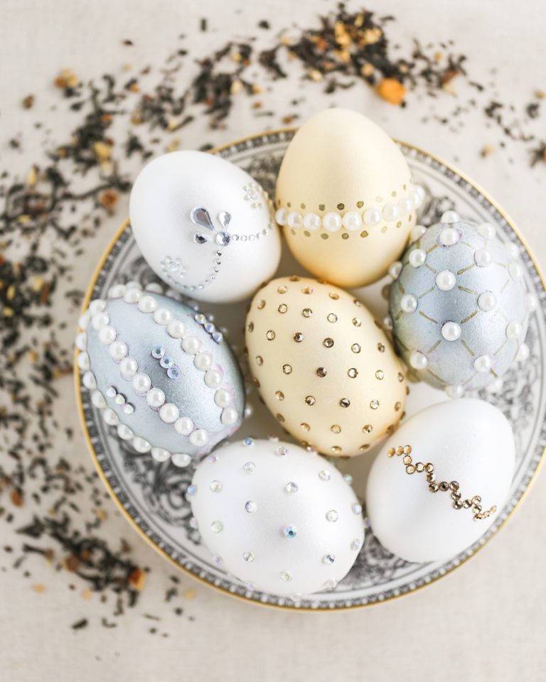 diy easter eggs faux fabrage eggs thirstyfortea