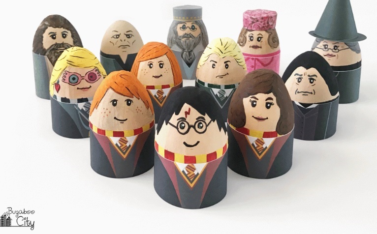 diy easter eggs harry potter