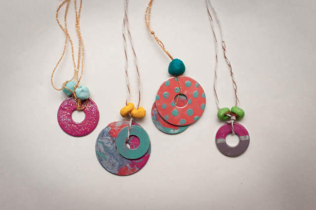 nail polish diy washer necklace mermaidcitykids.