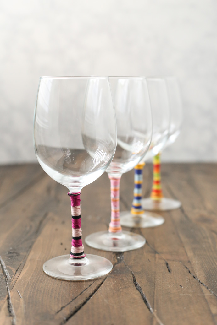 wine glass diy friendship bracelet helpfulhomemade